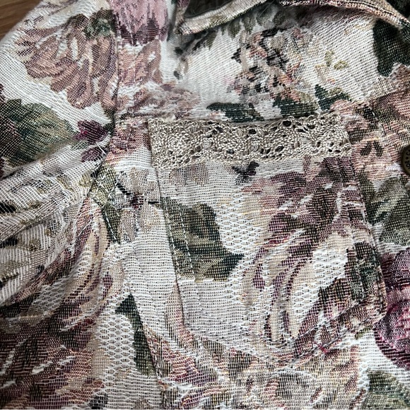 Hand Crafted Floral Patchwork Jacket – One of a Kind - Picture 4 of 13